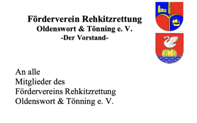 Jahreshauptversammlung