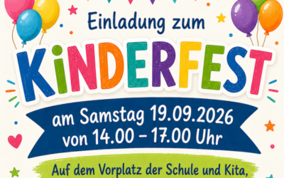 Einladung zum Kinderfest